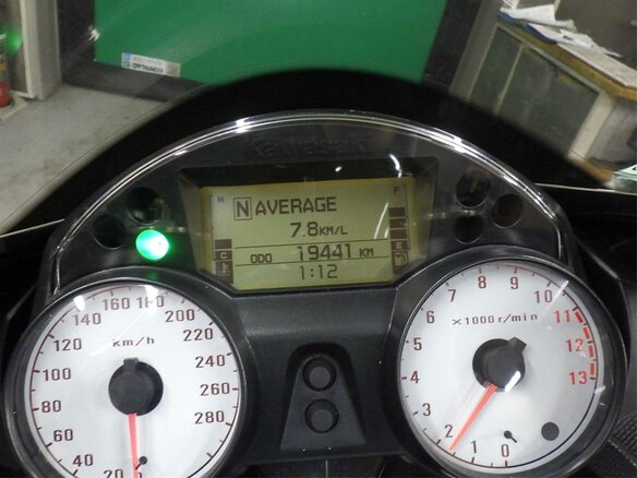 2008 Kawasaki ZZR 1400, чёрный, 745000 рублей - вид 8