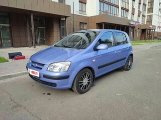 2003 Hyundai Getz I, фиолетовый, 455000 рублей, вид 1