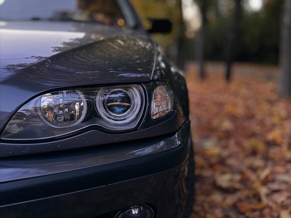 2002 BMW 3 серии 330xi IV (E46) Рестайлинг, серый, 1000000 рублей - вид 6
