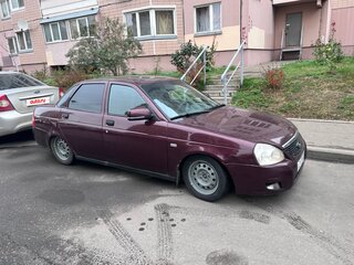 2008 Lada (ВАЗ) Priora I, пурпурный, 250000 рублей, вид 3