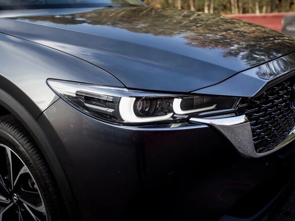 2022 Mazda CX-5 II Рестайлинг, серый, 2400000 рублей - вид 7