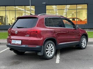 2013 Volkswagen Tiguan I Рестайлинг, красный, 1365000 рублей, вид 5