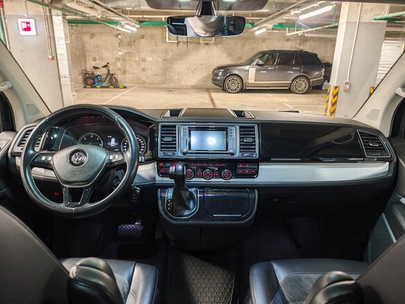 2017 Volkswagen Multivan T6, чёрный - вид 11