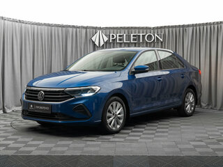2021 Volkswagen Polo VI, синий, 1590000 рублей, вид 1
