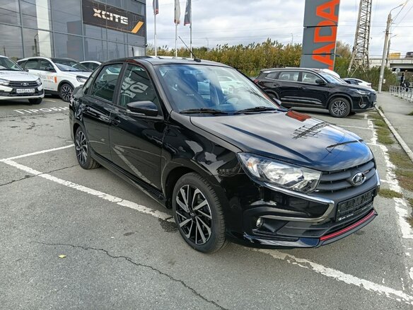 2026 Lada (ВАЗ) Granta Sport I Рестайлинг, чёрный, 1637000 рублей - вид 9