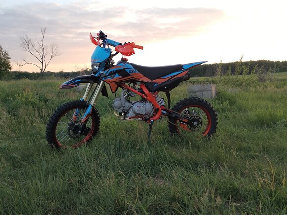 2023 Kayo Evolution YX125EM, чёрный, 75000 рублей