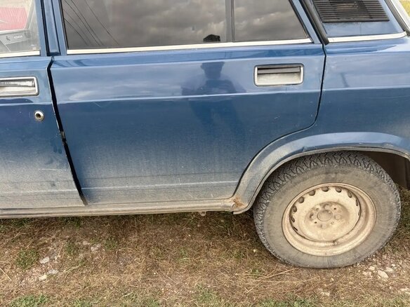 2004 Lada (ВАЗ) 2107, синий, 100000 рублей - вид 9