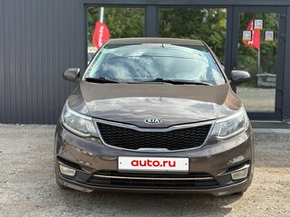2016 Kia Rio III Рестайлинг, коричневый, 899000 рублей, вид 2