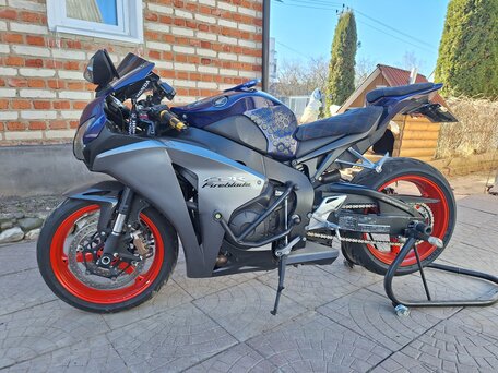 2009 Honda CBR 1000 RR/RA Fireblade, синий, 900000 рублей, вид 3
