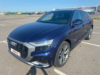 2022 Audi Q8 55 TFSI I (4M), синий, 7767404 рублей, вид 1
