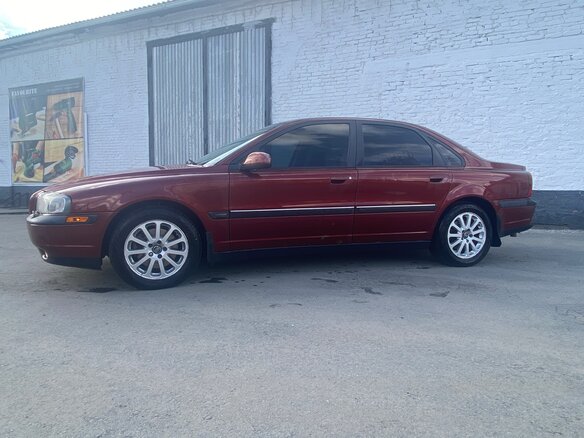 1999 Volvo S80 I, красный, 430000 рублей - вид 1