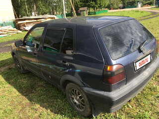 1993 Volkswagen Golf III, синий, 200000 рублей, вид 4