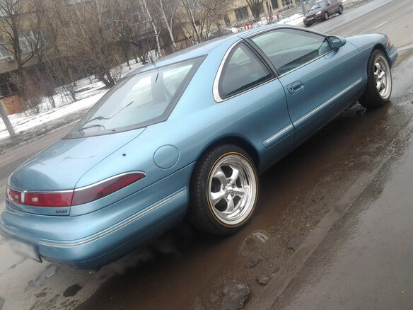 1993 Lincoln Mark VIII I, голубой