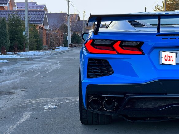 2020 Chevrolet Corvette Stingray C8, синий, 10200000 рублей - вид 7