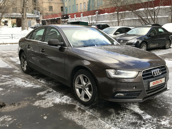 2013 Audi A4 IV (B8) Рестайлинг, коричневый - вид 6