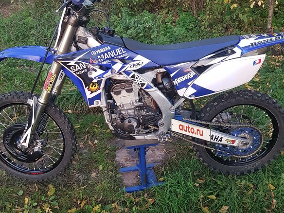 2013 Yamaha YZ250F, синий, 420000 рублей - вид 5