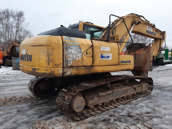 2006 Komatsu PC210, жёлтый - вид 3
