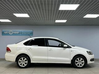 2013 Volkswagen Polo V, белый, 447000 рублей, вид 4