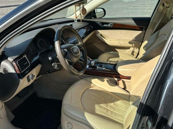 2011 Audi A8 Long III (D4), чёрный, 1900000 рублей - вид 8