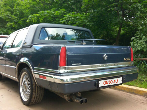 1989 Chrysler New Yorker Fifth Avenue XIII, синий - вид 3