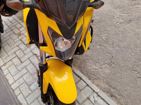 2014 Honda CB 650F, жёлтый, 510000 рублей - вид 4