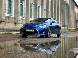 2014 Toyota Mark X II Рестайлинг, синий, 1820000 рублей, вид 1
