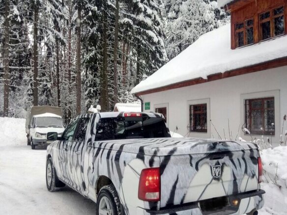 2011 Dodge RAM IV (DS/DJ), белый - вид 12