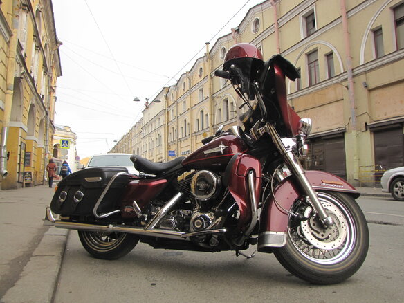 1999 Harley-Davidson Road King, красный - вид 1