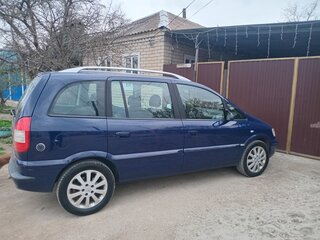 2005 Opel Zafira A Рестайлинг, синий, 419000 рублей, вид 2