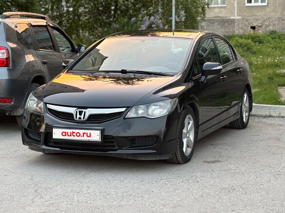 2010 Honda Civic VIII Рестайлинг, чёрный, 965000 рублей