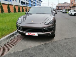 2012 Porsche Cayenne S II (958), коричневый, 1650000 рублей, вид 2