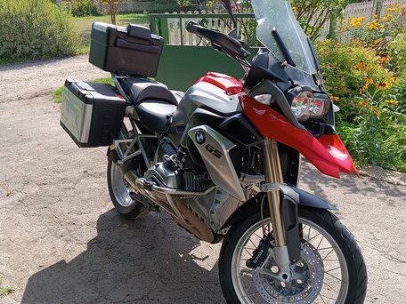 2013 BMW R 1200 GS, красный, 880000 рублей, вид 2