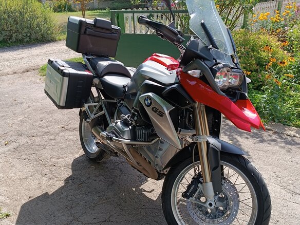 2013 BMW R 1200 GS, красный, 880000 рублей - вид 1