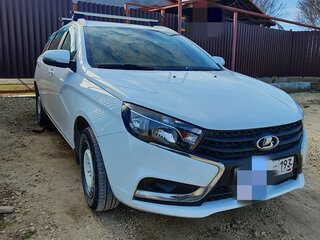 2019 Lada (ВАЗ) Vesta SW I, белый, 933000 рублей, вид 1