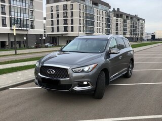 2018 Infiniti QX60 I Рестайлинг, серый, 3350000 рублей, вид 1