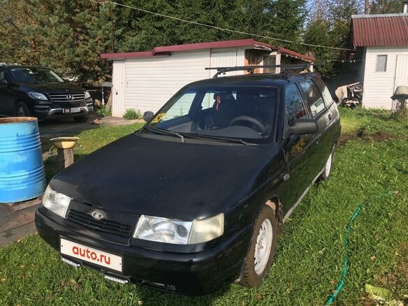 2007 Lada (ВАЗ) 2111, чёрный
