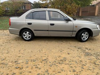 2008 Hyundai Accent ТагАЗ II, бежевый, 500000 рублей, вид 2