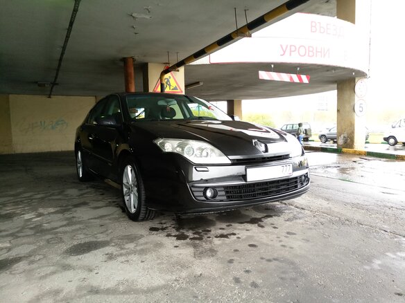 2008 Renault Laguna III, чёрный - вид 6