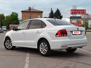 2017 Volkswagen Polo V Рестайлинг, белый, 1350000 рублей, вид 5