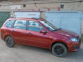 2016 Lada (ВАЗ) Kalina II, красный, 380000 рублей, вид 5