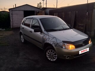 2008 Lada (ВАЗ) Kalina I, серебристый, 200000 рублей, вид 1