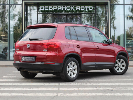 2013 Volkswagen Tiguan I Рестайлинг, красный, 1130000 рублей, вид 3