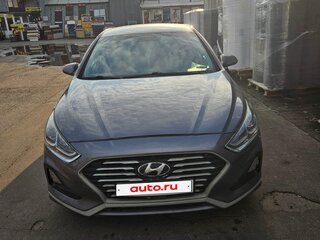 2019 Hyundai Sonata VII (LF) Рестайлинг, серый, 1130000 рублей, вид 3