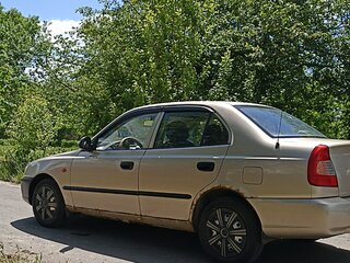 2005 Hyundai Accent ТагАЗ II, бежевый, 250000 рублей, вид 4
