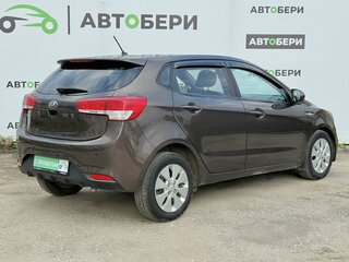 2016 Kia Rio III Рестайлинг, коричневый, 735300 рублей, вид 5