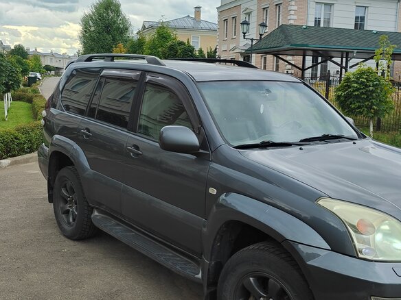 2007 Toyota Land Cruiser Prado 4-speed 120 Series, серый, 1555800 рублей - вид 5