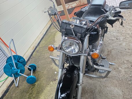 2010 Kawasaki VN900 Vulcan, чёрный, 570000 рублей, вид 2