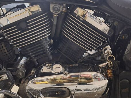 2003 Kawasaki VN800 Vulcan, чёрный, 700000 рублей, вид 1