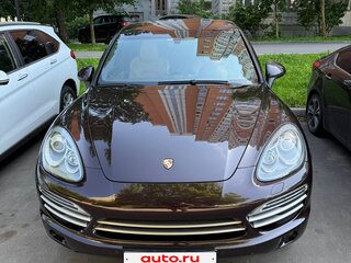 2014 Porsche Cayenne II (958), коричневый, 2650000 рублей, вид 2