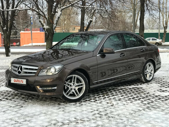 2013 Mercedes-Benz C-Класс 250 III (W204) Рестайлинг, коричневый